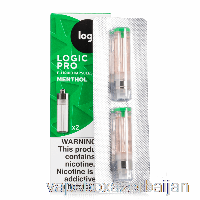 Vape Baku Logic Pro Refill Capsules Menthol